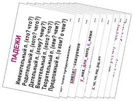 Опорные таблицы по русскому языку 3 класс - fgospostavki.ru - Белово