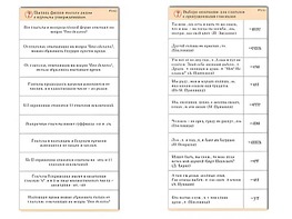 Комплект карточек (10) "Обучающий калейдоскоп. Глагол" - fgospostavki.ru - Белово