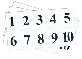 Набор цифр от 1 до 10 (для начальной школы) - fgospostavki.ru - Белово