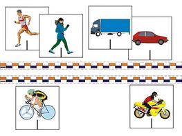 Модель-аппликация "Числовая прямая" - fgospostavki.ru - Белово