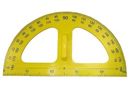 Транспортир классный пластмассовый - fgospostavki.ru - Белово