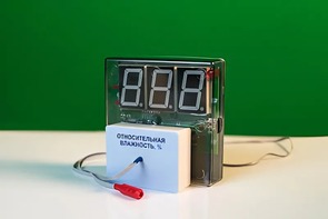 Датчик влажности воздуха с независимой индикацией (гигрометр демонстрационный) - fgospostavki.ru - Белово