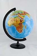 Глобус физический (д.320) - fgospostavki.ru - Белово