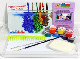 Набор для рисования "Эбру-Семерка" - fgospostavki.ru - Белово