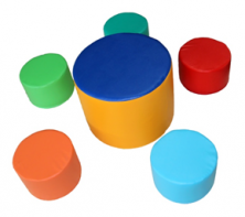 Игровая мебель "Посиделки" (6 банкеток) - fgospostavki.ru - Белово