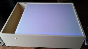 Планшет для рисования песком с белой подсветкой (80х60 см) - fgospostavki.ru - Белово