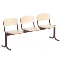 Блок стульев 3-х местный - fgospostavki.ru - Белово