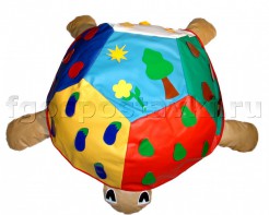 Дидактический чехол к черепахе «Весёлый огород» Д=100 см - fgospostavki.ru - Белово