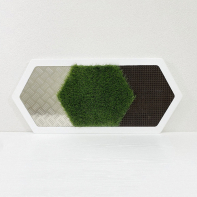 Декоративная тактильная панель 3в1 - «Сталь, Трава, Колючки» - fgospostavki.ru - Белово