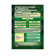 Комплект таблиц. ОБЖ. Терроризм. - fgospostavki.ru - Белово