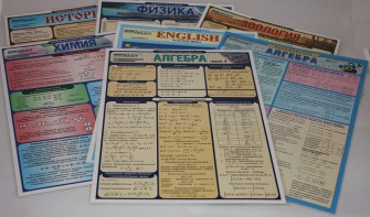 Таблица раздаточная "Химия - Часть 5" - fgospostavki.ru - Белово