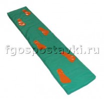 Дорожка массажная в чехле с нашитыми следами (6 следов) - fgospostavki.ru - Белово