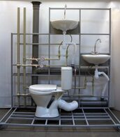 Учебный стенд «Система канализации многоквартирного дома» - fgospostavki.ru - Белово