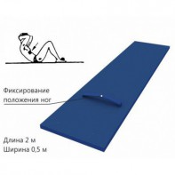 Доска для пресса напольная с фиксатором ног - fgospostavki.ru - Белово