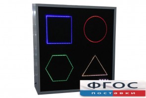 Интерактивная панель «Цветные фигуры 4» (вариант 3) - fgospostavki.ru - Белово