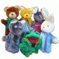 Набор перчаточных кукол "Теремок" - fgospostavki.ru - Белово