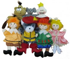 Набор перчаточных кукол "Кот в сапогах" - fgospostavki.ru - Белово