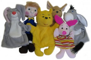 Набор перчаточных кукол "Винни Пух и все" - fgospostavki.ru - Белово