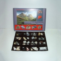 Демонстрационная коллекция "Минералы и горные породы" (40 видов) - fgospostavki.ru - Белово