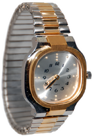 Часы со шрифтом Брайля мужские золото-серебро - fgospostavki.ru - Белово