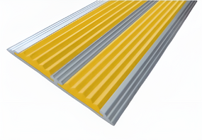 Алюминиевая полоса с двумя резиновыми вставками - fgospostavki.ru - Белово