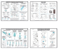 Плакаты ПРОФТЕХ "Основы фрезерного дела" (20 пл, винил, 70х100) - fgospostavki.ru - Белово