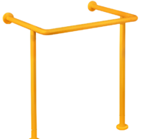 Поручень с антибактериальным покрытием (желтый) - fgospostavki.ru - Белово