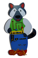 Бизиборд «Волчок-серый бочок» - fgospostavki.ru - Белово