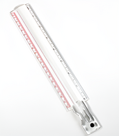 Полусферическая линейка-лупа с фиксирующей линией - fgospostavki.ru - Белово