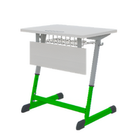 Парта NOMAD одноместная регулируемая по высоте - fgospostavki.ru - Белово