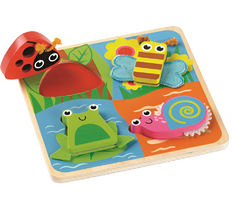 Тактильные пазлы "Лужок" - fgospostavki.ru - Белово