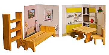 Игровой набор "Мебель" - fgospostavki.ru - Белово