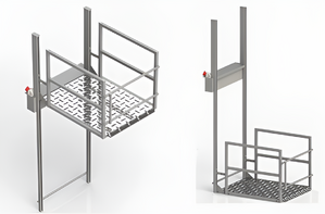 Универсальная вертикальная подъемная платформа для инвалидов - fgospostavki.ru - Белово