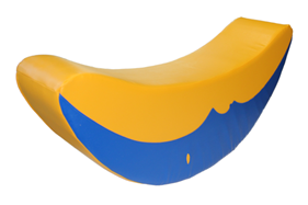 Мягкий модуль "Качалка-луна" (100х25х40 сантиметров) - fgospostavki.ru - Белово