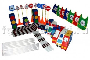 Комплект для изучения ПДД "Главная дорога" - fgospostavki.ru - Белово