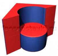 Кресло-пуф модульное ВИК - fgospostavki.ru - Белово