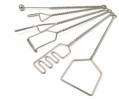 Постановочные зонды на витых ручках с колечком (с металлическим шариком). Комплект из 6 зондов - fgospostavki.ru - Белово