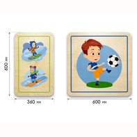 Набор стеновых панелей «Спорт - Путь к победе» - fgospostavki.ru - Белово