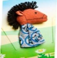 Кукла пальчиковая "Лошадка" - fgospostavki.ru - Белово