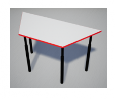 Стол ученический трапеция - fgospostavki.ru - Белово