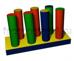 Полоса препятствий № 2 (с цилиндрами) - fgospostavki.ru - Белово