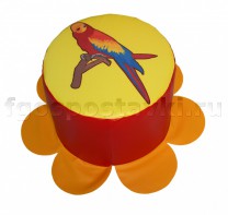 Пуфик "Попугай" ВИК - fgospostavki.ru - Белово