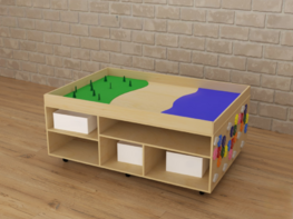 STEAM Многофункциональный стол Море, суша и лес - fgospostavki.ru - Белово