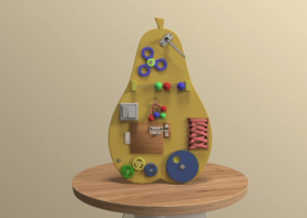 Бизиборд «Сочная груша» - fgospostavki.ru - Белово