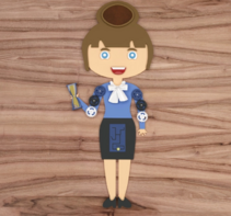 Бизиборд «Учительница» - fgospostavki.ru - Белово