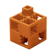 Кубик-основание коричневый 20х20 Artec - fgospostavki.ru - Белово