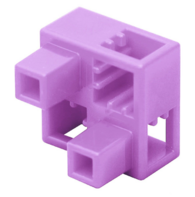 Половина куба тип В светло-фиолетовая Artec - fgospostavki.ru - Белово