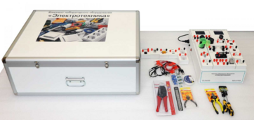 Учебный программно аппаратный комплекс «Электротехника для школ», исполнение настольное, ручное, кейс - fgospostavki.ru - Белово