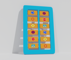 Игровая панель «Дорожные знаки»  - fgospostavki.ru - Белово