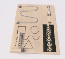 Настенная панель для эрготерапии - fgospostavki.ru - Белово